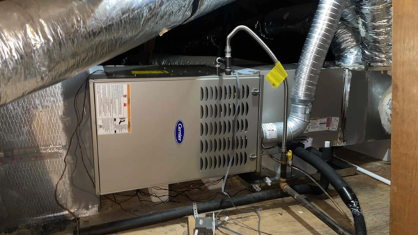 Carrier® Comfort™ – 2.5 Ton Residential Gas Furnace Installed - Image 2